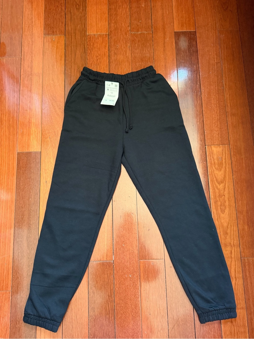 Zara Black Women's Jogger Track Pants
